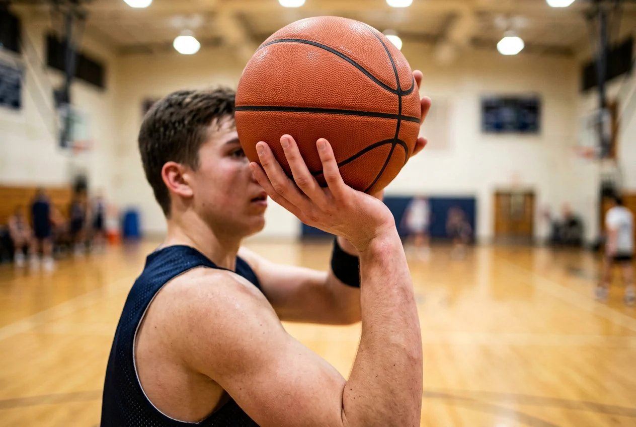 basketball shooting form (2) basketball shooting form